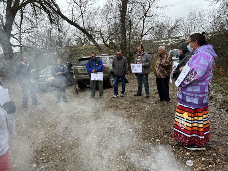 Outside gathering
