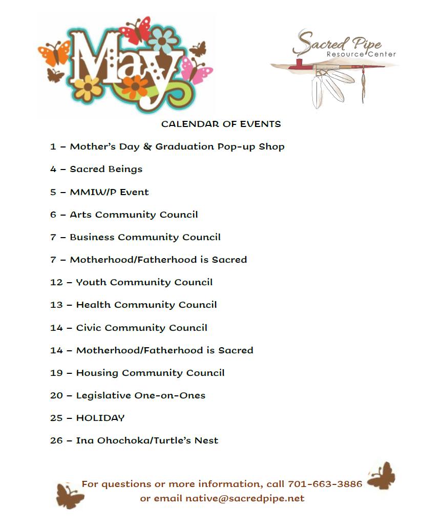 may calendar of events